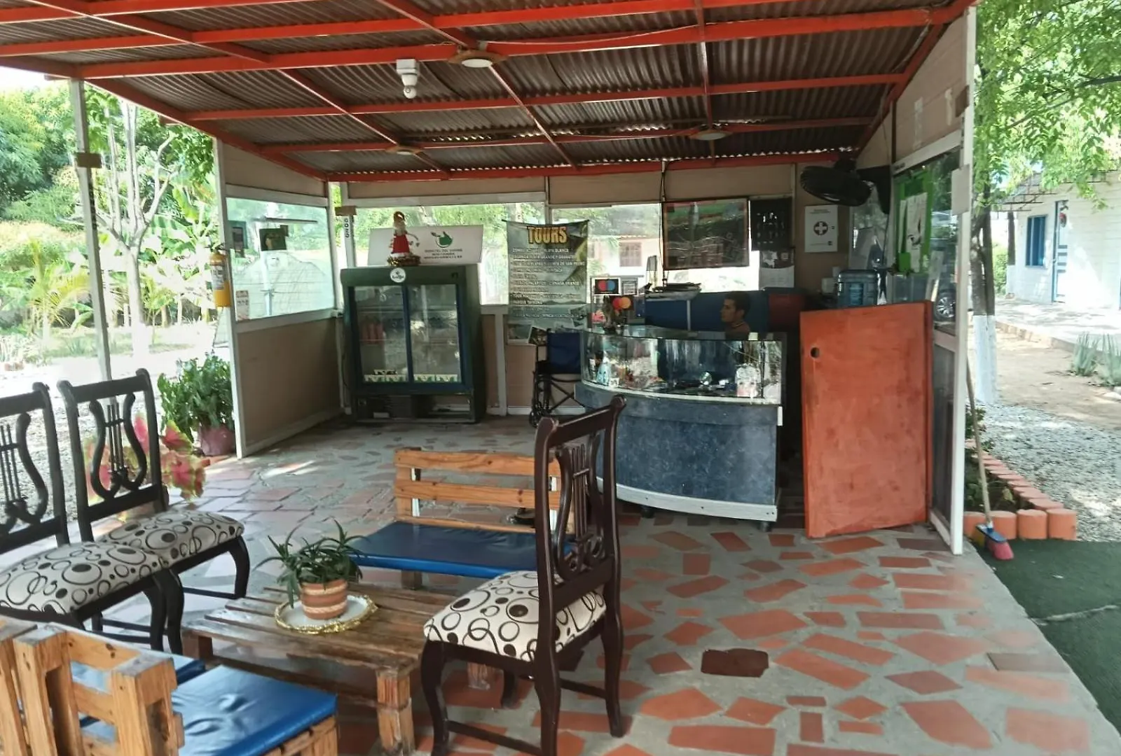ゲストハウス Hostal Biohotel Caribe Green サンタ・マルタ